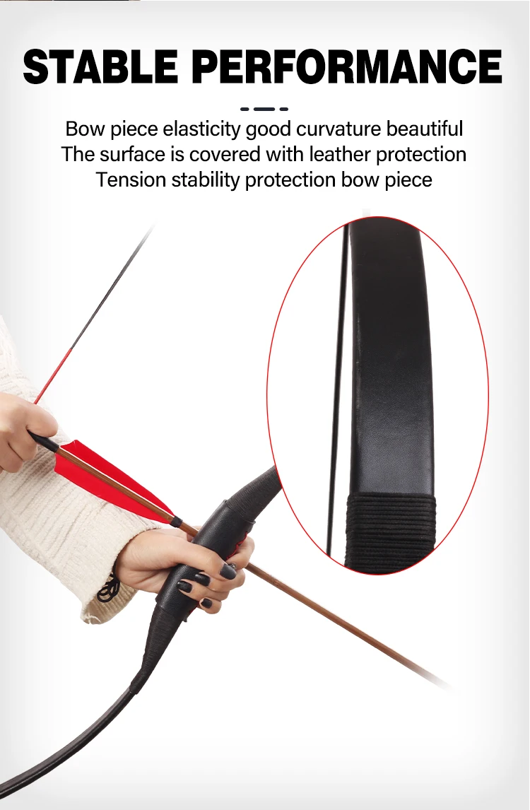 SPG Traditional Bow - Recurve Archery for Left & Right Hand