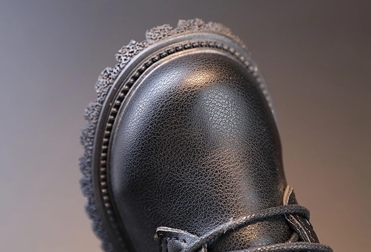 Kids Winter Boots Warm Children Shoes Wholesale Boys Girls Black Waterproof Unisex Customized toddler shoes fur kids boots