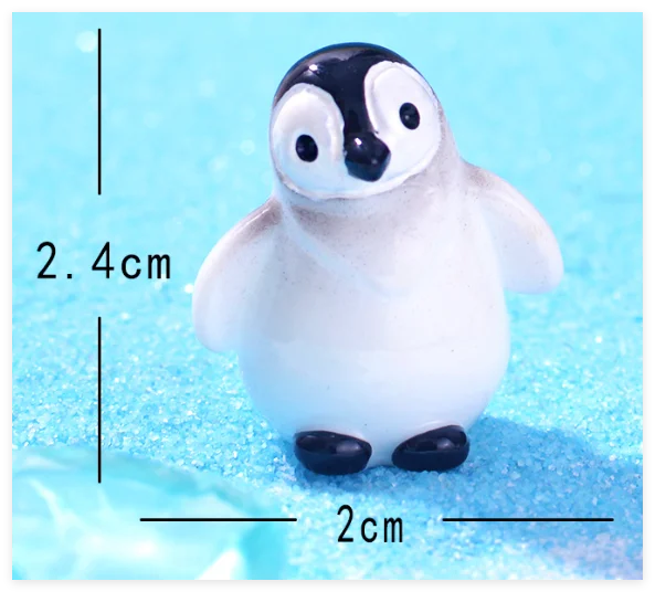 Mini pingouin Iceberg à faire soi-même, modèle de décoration de jardin féérique, figurine d'hiver, figurine miniature, pingouin miniature (8 Mini pingouin Iceberg à faire soi-même, modèle de décoration de jardin féérique, figurine d'hiver, figurine miniature, pingouin miniature (8