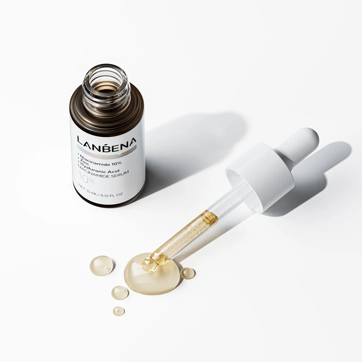 Lanbena Wholesale Niacinamide Serum for Face, Anti Aging Serum, Hydrating Serum for Moisturize Skin supplier