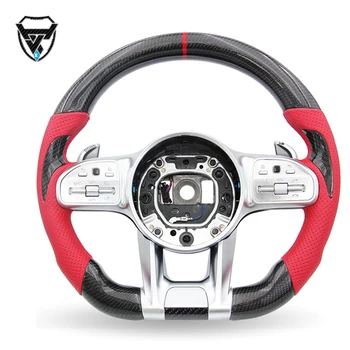 For Mercedes Benz A GLA B GLB C GLC E GLE CLS 2019-2023 custom sports model handle steering wheel modification 809-YD-T52-F