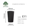 E11: แก้วกระดาษลูกฟูกตรง ขนาด 16 ออนซ์