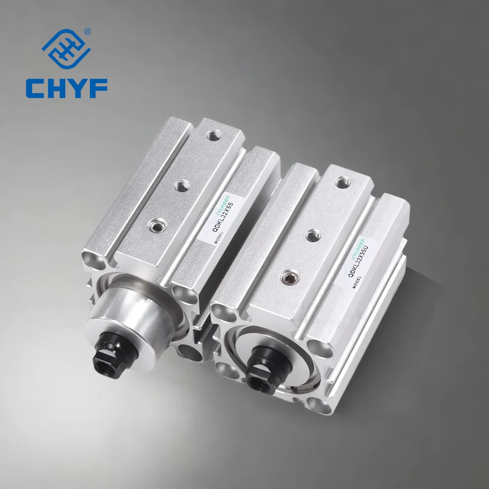 product airtac qdk series pneumatic double acting horizontal rotary clamp cylinder qdkl20x5s qdkl20x5su qdkl40x5s-11