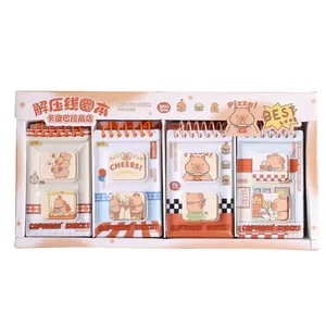 56K Unpack Upturn Spiral This Capybara Store Cute Portable Custom Coil Book