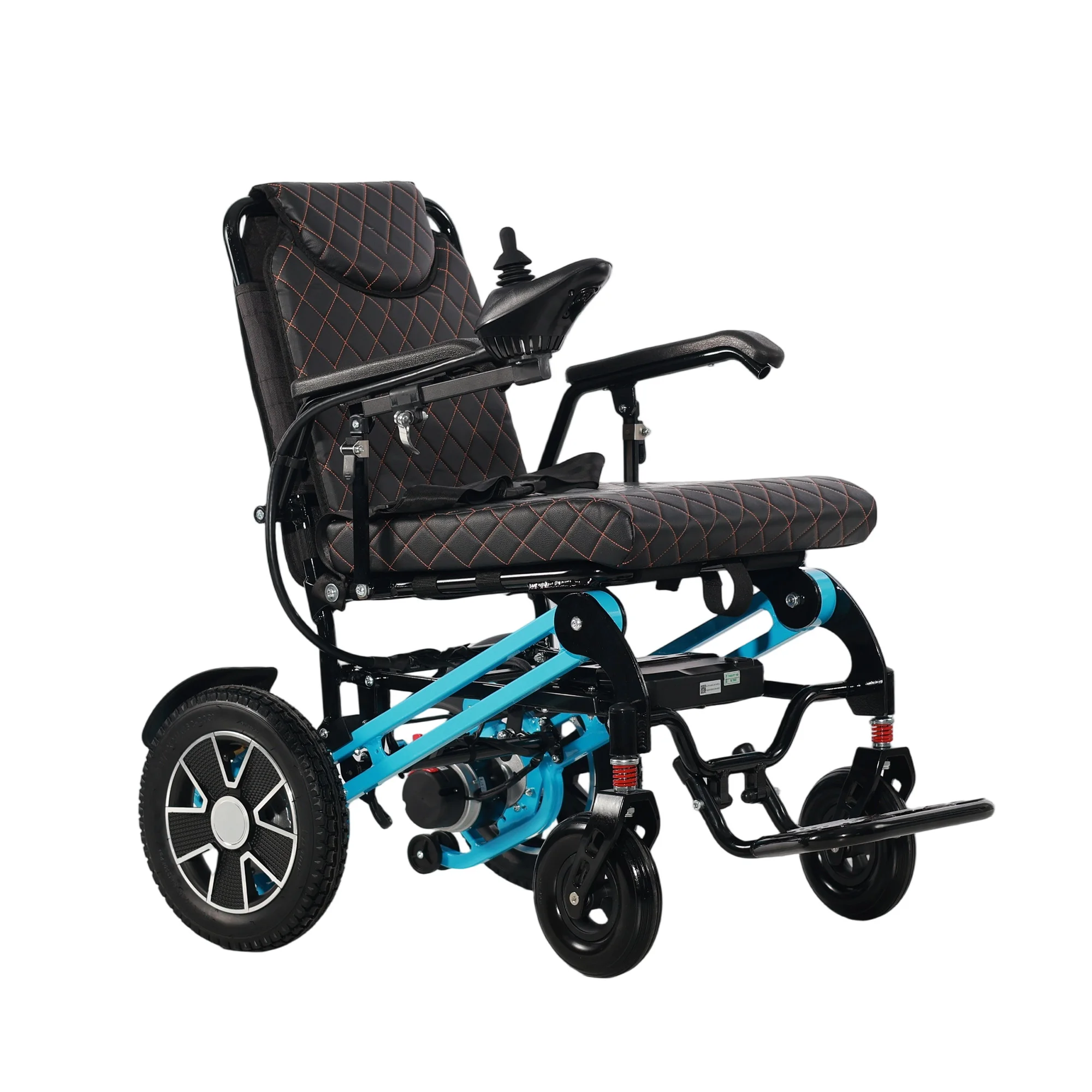 JJW-600129 Lightweight Aluminium Folding Electric Wheelchair