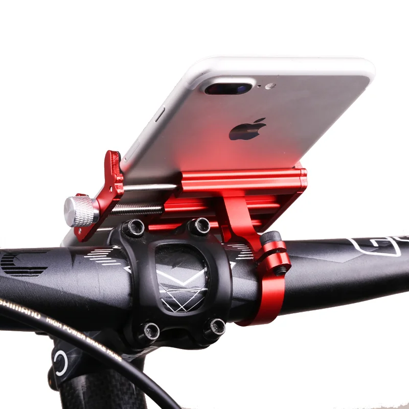 Superbsail Bike Aluminum Alloy Motorcycle Motorbike Handlebar Phone Holder Stand Mount For M365 Electric Scooter Spare Parts