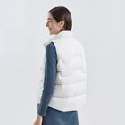 [TANBOER-TB210012]sleeveless Custom Long Winter Down Puffer Vest For Women