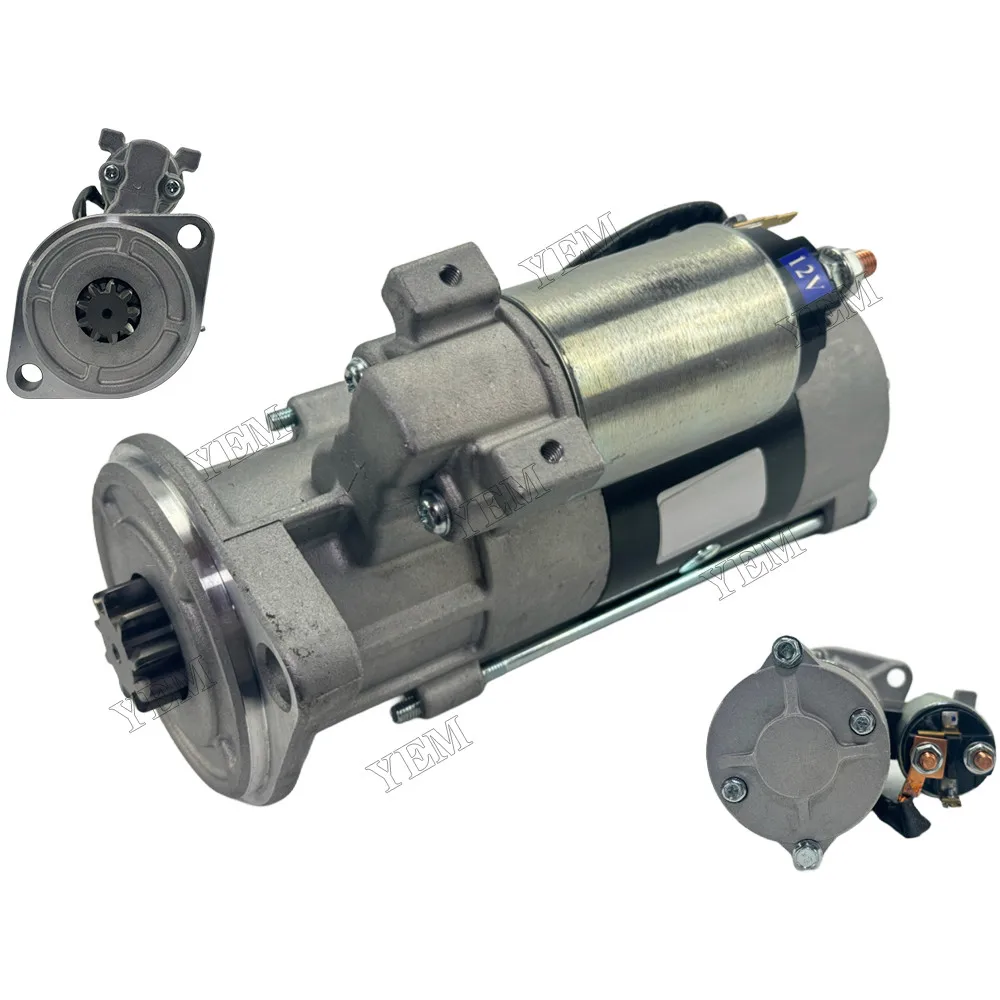 Starter Motor 129900-77010 S14-102 Fit for Yanmar 4TNV94 Engine 2