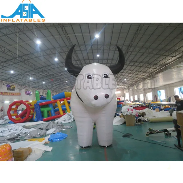 Giant Inflatable Bull Model Advertising Cattle Replica Eagle Floating Parade Balloon for Exhibition