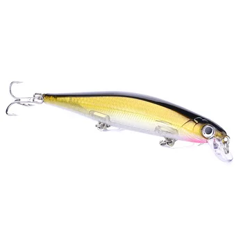 Cheery 11 Centimeter 13g Floating Saltwater Wobblers Freshwater Sinking Swimbait Minnow Fishing Lure Made Durable ABS Material – Soft Lure – view 5