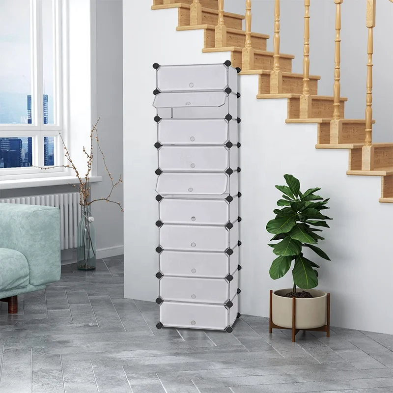 10 Layer Latest Cheap Modern Shoe Display Rack Stand Shelves Foldable Shoe Rack