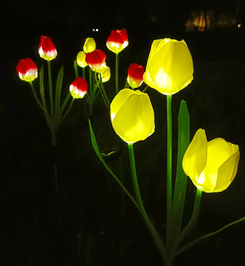 tulip solar lights