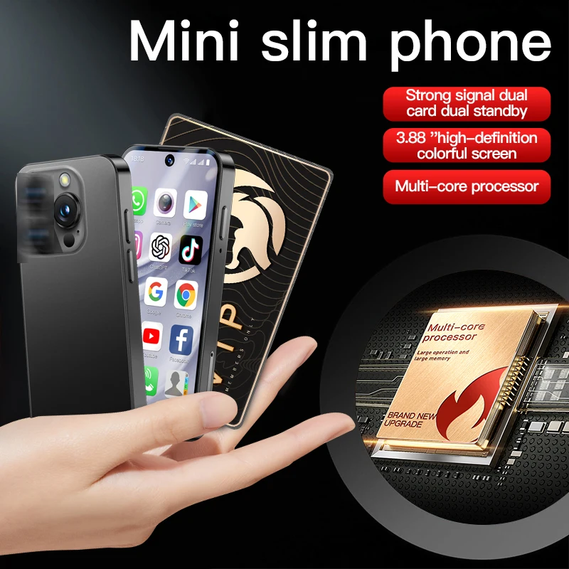 XS19 Pro Max Mini Android Phone 4GB+64GB, Dual SIM, Quad Core