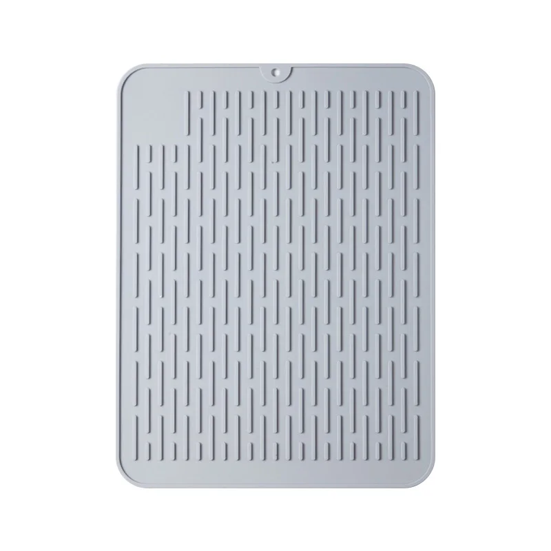 Extra Large Silicone Kitchen Dish Drainer Mats Heat Resistant Drying Pad for Counter Dish Drying Drainer Mat