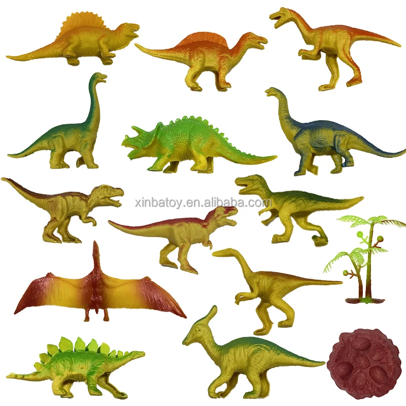 Wholesale New Dino World 3d Dinosaur Figure With Plastic Toys Dinosaurs