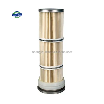 High Temperature Resistance Air Pleated Bag Cartridge Filter Polyester Dust Filter