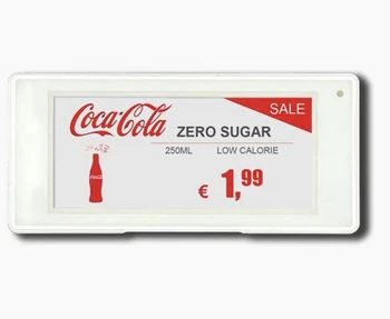 2.9 inch Electronic Shelf Label price tag display for Supermarket