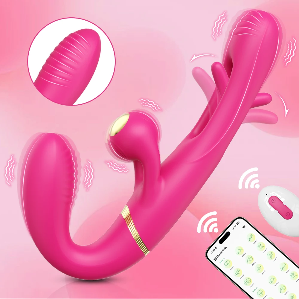New Arrival Mini U-Shaped USB Power Rabbit Vibrator Women's G-Spot Masturbation Dildos Metal Sex Products