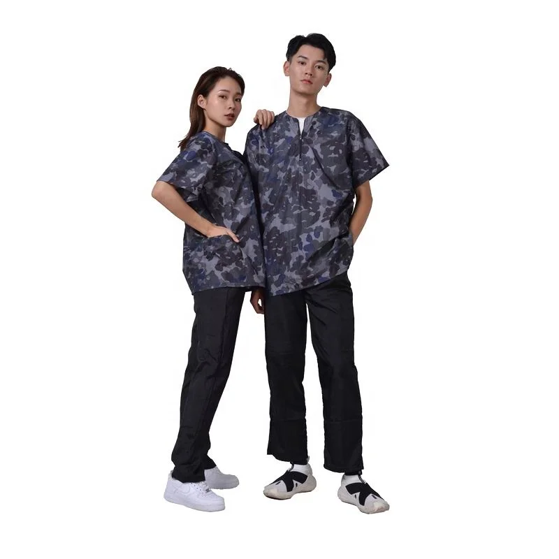 Горячая Распродажа, Униформа с коротким рукавом для ухода за питомцами, Парикмахерская куртка, школьная форма, боевая униформа