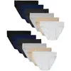 Lot de 12 - Noir, Gris chiné, Marine, Anthracite, Blanc, Nude