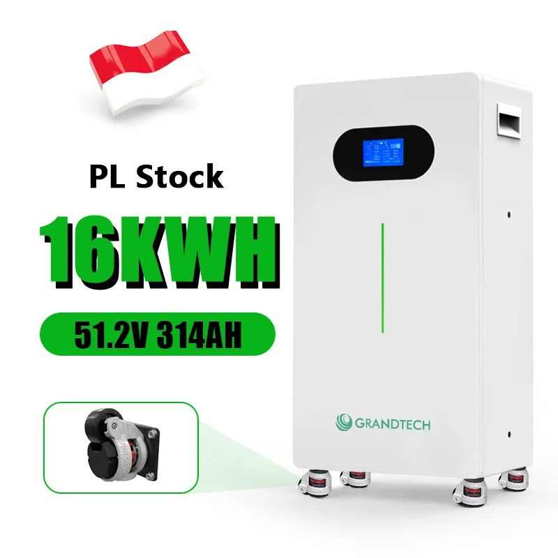 New 51.2V 5Kwh 314ah Power Wall Solar System Lifepo4 Energy Powerwall 10kwh 16kwh Lithium Battery System Home Storage Battery