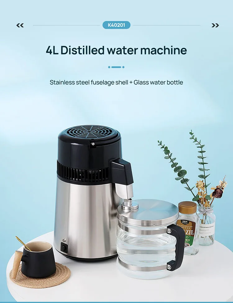 Water Distiller/ Wholesale Price Glass Jug Stainless Steel Home ...