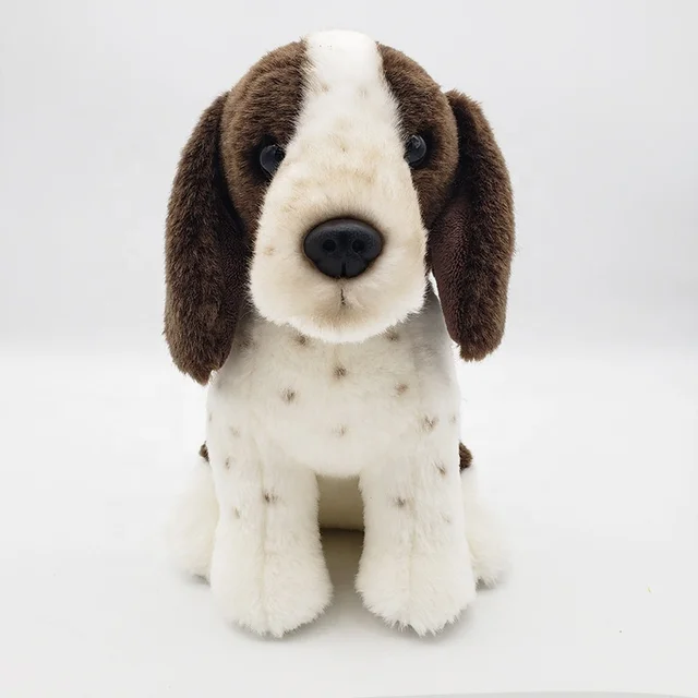 New Design Lovely Hot Sale Custom Plush Puppy soft dog stuffed animal promotion toy