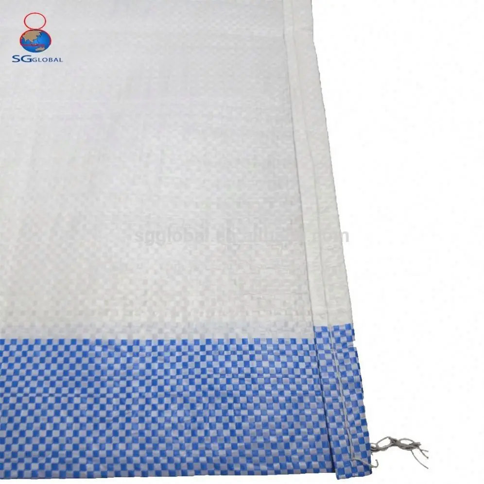 High Strong Polypropylene Sacks pp Woven Bag 50kg-200kg for Fertilizer Chemical Salt Sand