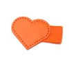 Insert de stylo en forme de coeur/orange