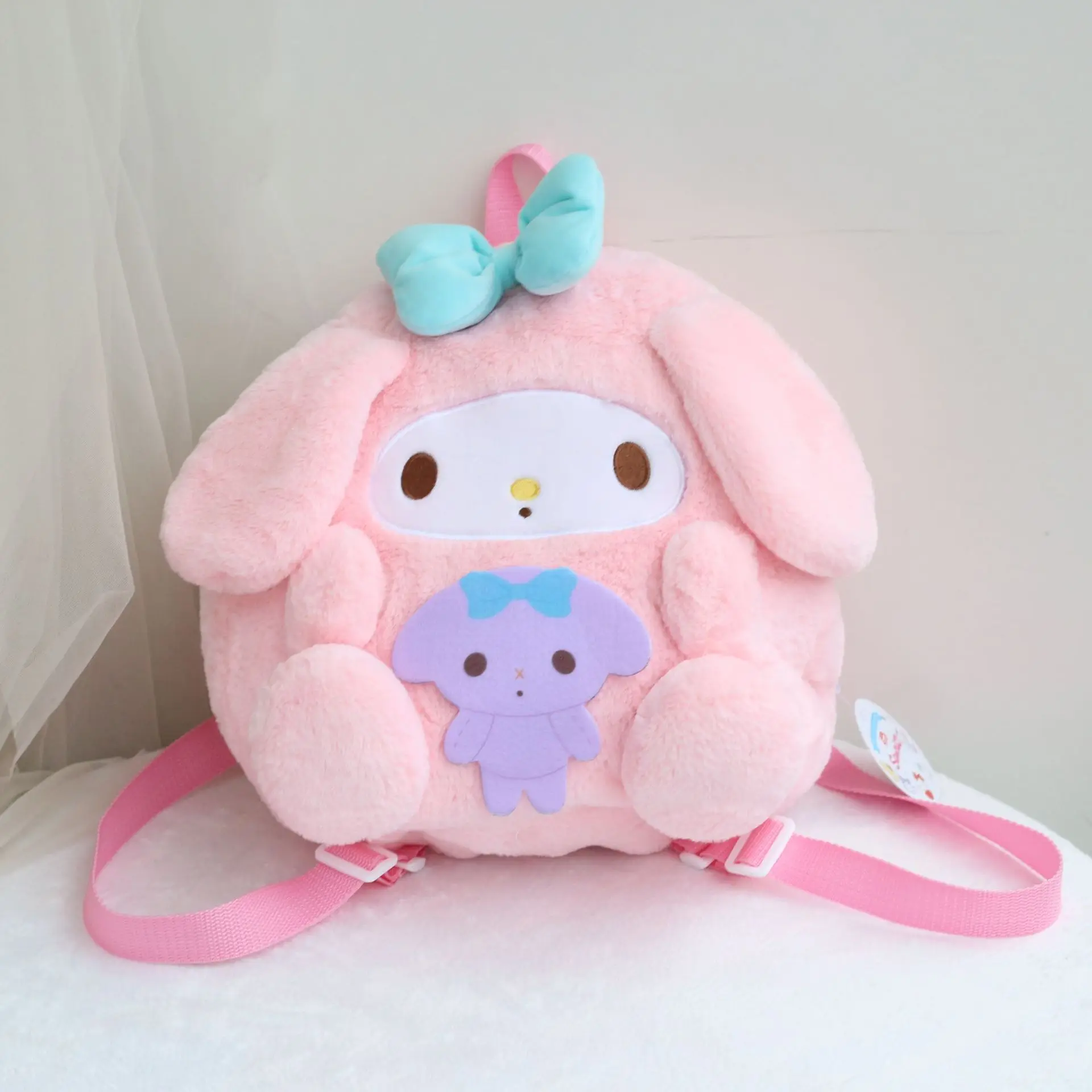 20cm Anime Cartoon Sanrio Bag Cinnamoroll For Bookbags Kids Portable ...