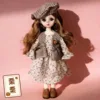 Ll-6-inch-30 cm-tall doll-hair color random
