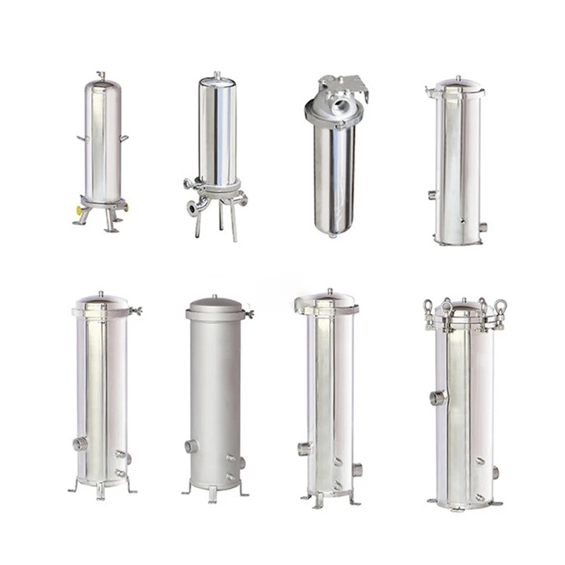 SS304 Carbon Steel Security Industrial Precision Filter Housing For Water Purification