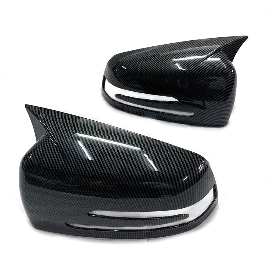 product mirror cover caps carbon fiber for mercedes benz w204 w205 w213 w222 w253 w212 rearview mirror cover caps w211 x204 w156-6