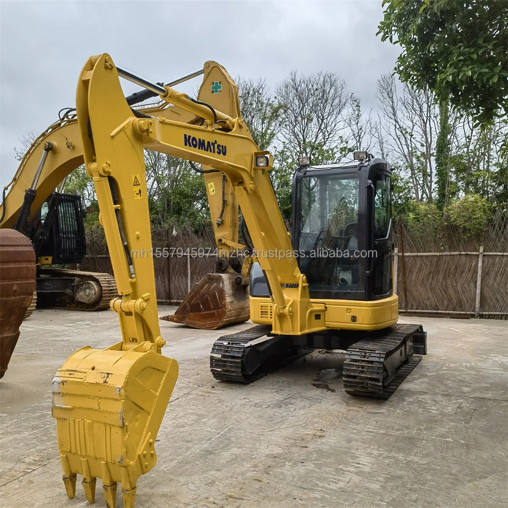 Komatsu PC55MR Crawler Excavator - 5ton Hydraulic Digger