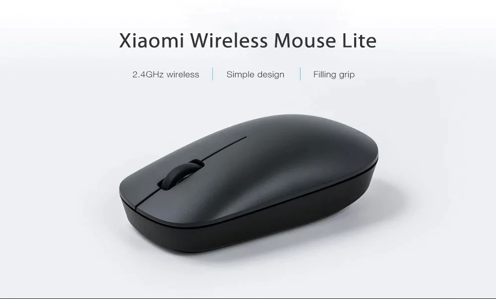 Xiaomi Computer Accessories Laptop Mouse Lite 2.4GHz Ergonomic Optical mini Portable Mouse xiaomi