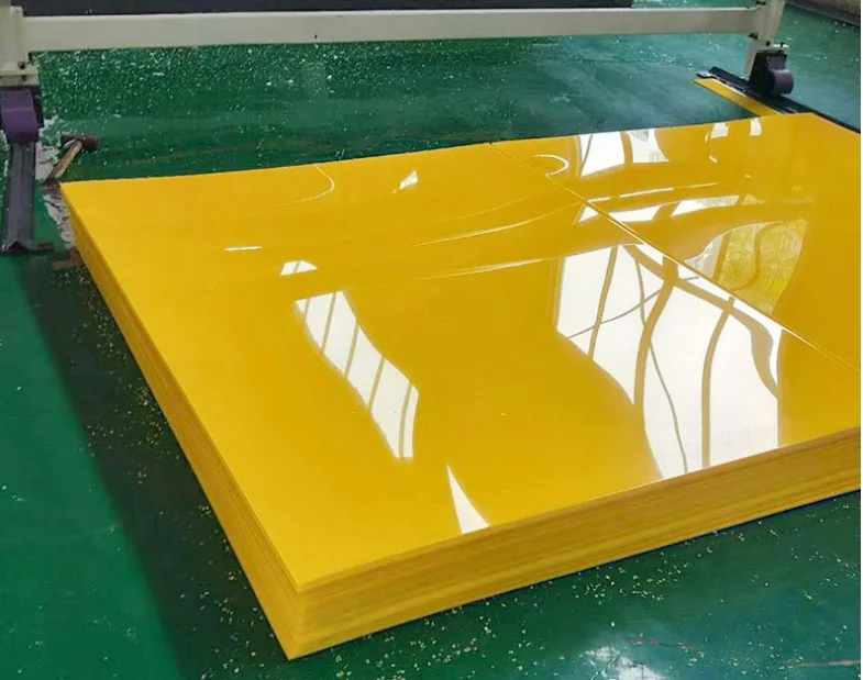 HDPE Panel CNC Laser Cutting Various Sizes Processing Accessories According Drawings Polyethylene Sheet for Seals Chemical factory