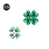 Argento + cuore verde