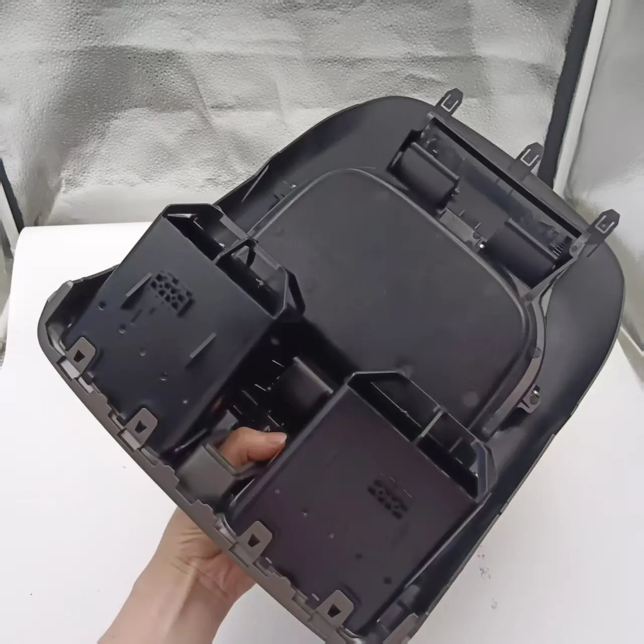 Smart Star Black Dashboard Cubby Storage Box for Nissan Sentra