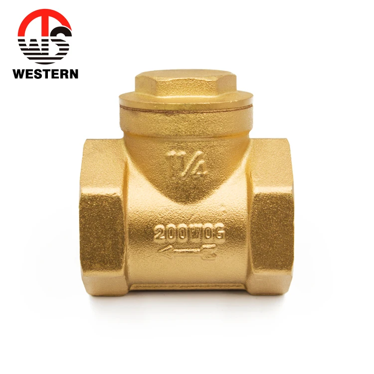 ISO228 Standard Bronze Horizontal Swing Check Valve