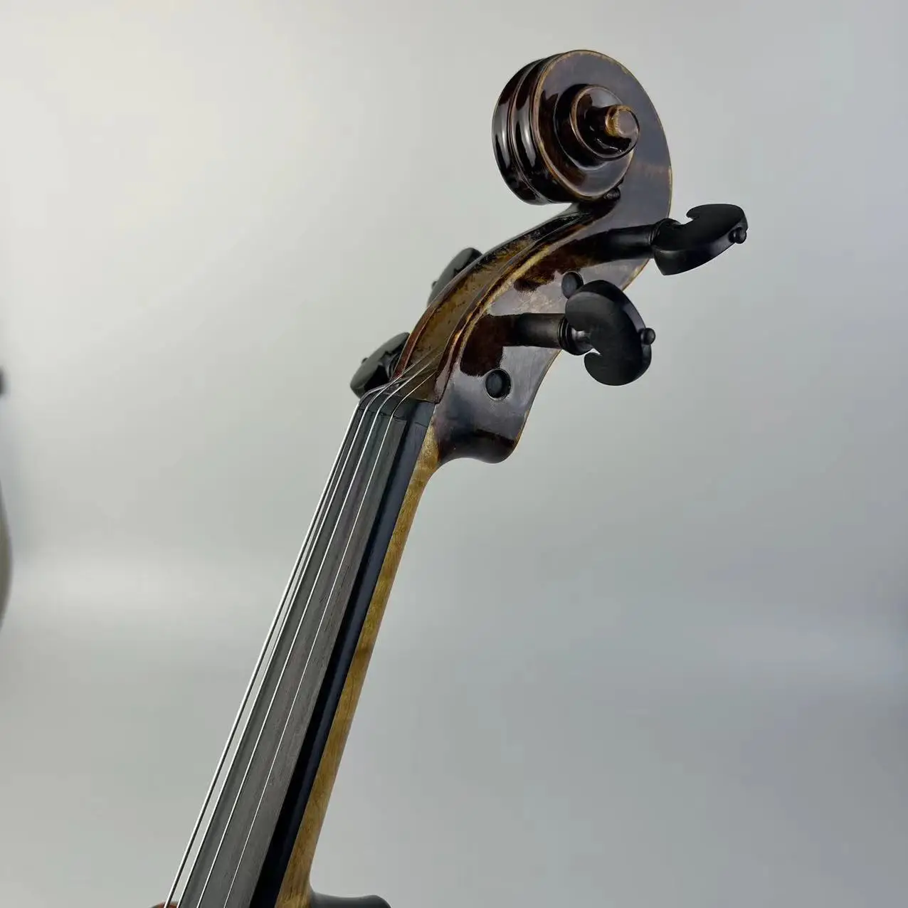 High End Handmade Patterned Violin Professional Solid Wood Violin Adult Child's Beautiful Tone Retro Handicraft Violin