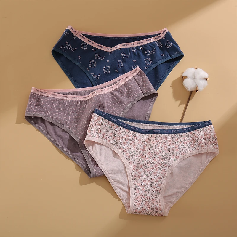 finetoo 2021 women panties cotton underwear