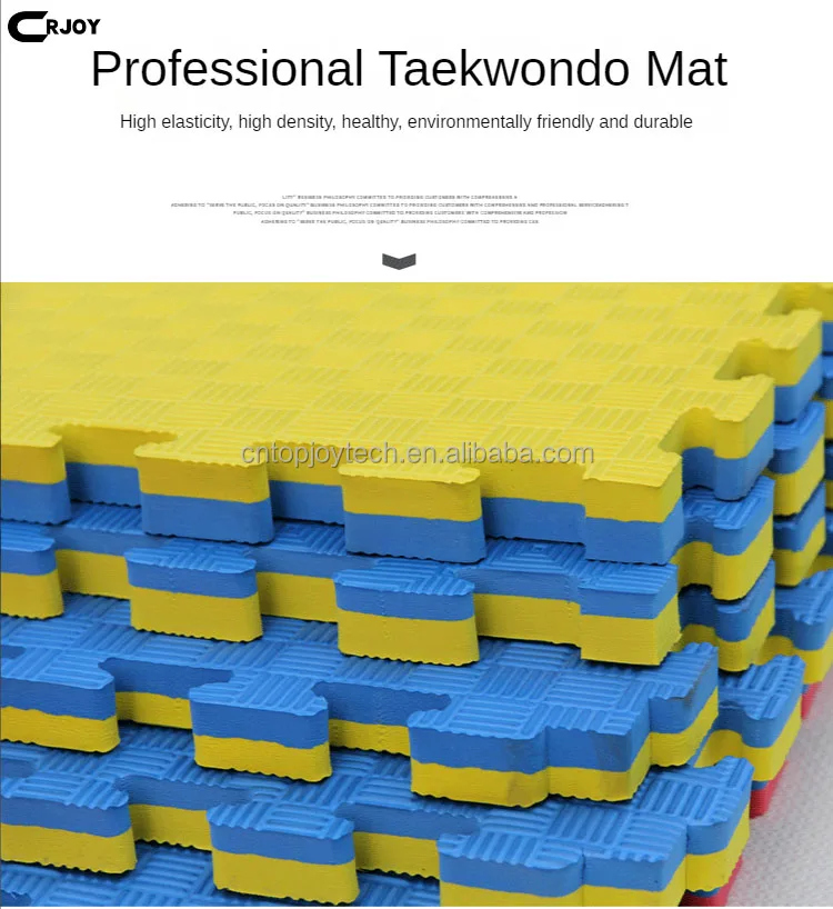 Factory Direct Sale Eva Foam Custom Logo Martial Arts Gym Floor Mats