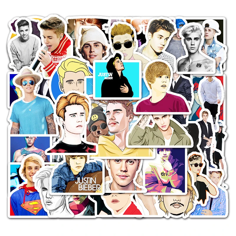 Justin Bieber Silhouette Wall Art Vinyl Decal Mural Sticker - Various Sizes Starting At $19.95