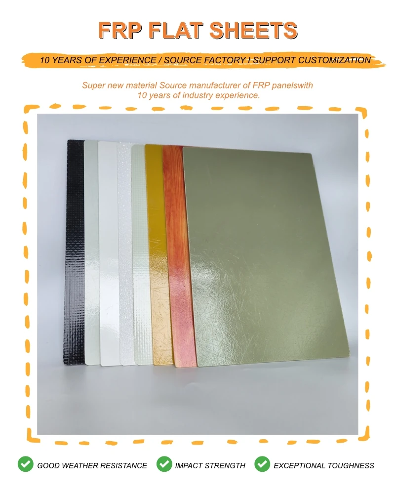 Non-slip Fiberglass Frp Panel, GRP, ZXY-FRP6622 - detail 4