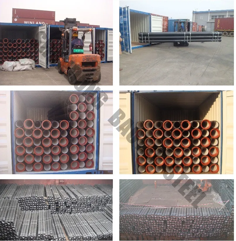 Ductile Iron Pipe Ductile Iron Pipe List Iso2531/en545 Ductile Cast