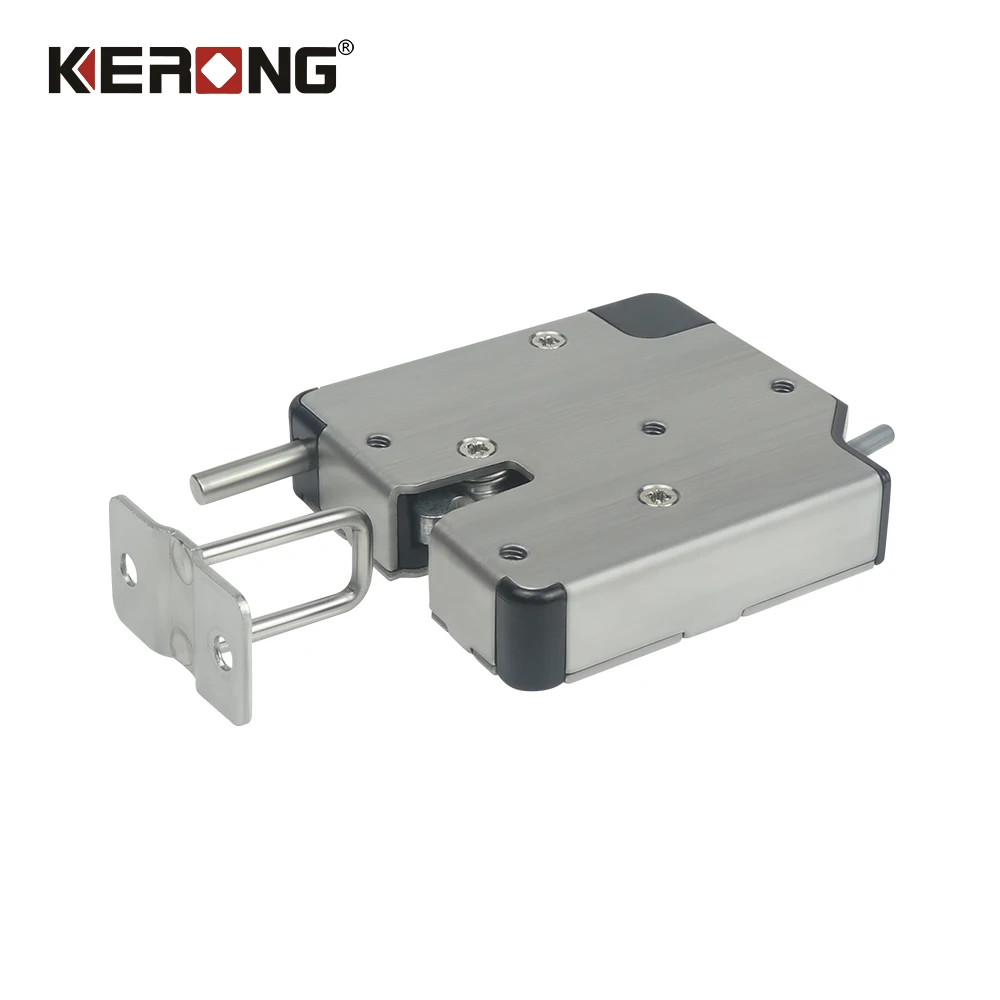 KERONG Outdoor Electric Remote Rotary Latch Concealed Concealed Electric Lock for Parcel Locker Cabinet