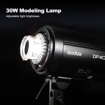 Godox DP400IIIV 400Ws GN87 Upgraded Studio Flash Strobe Light with Bowen Mount detail image