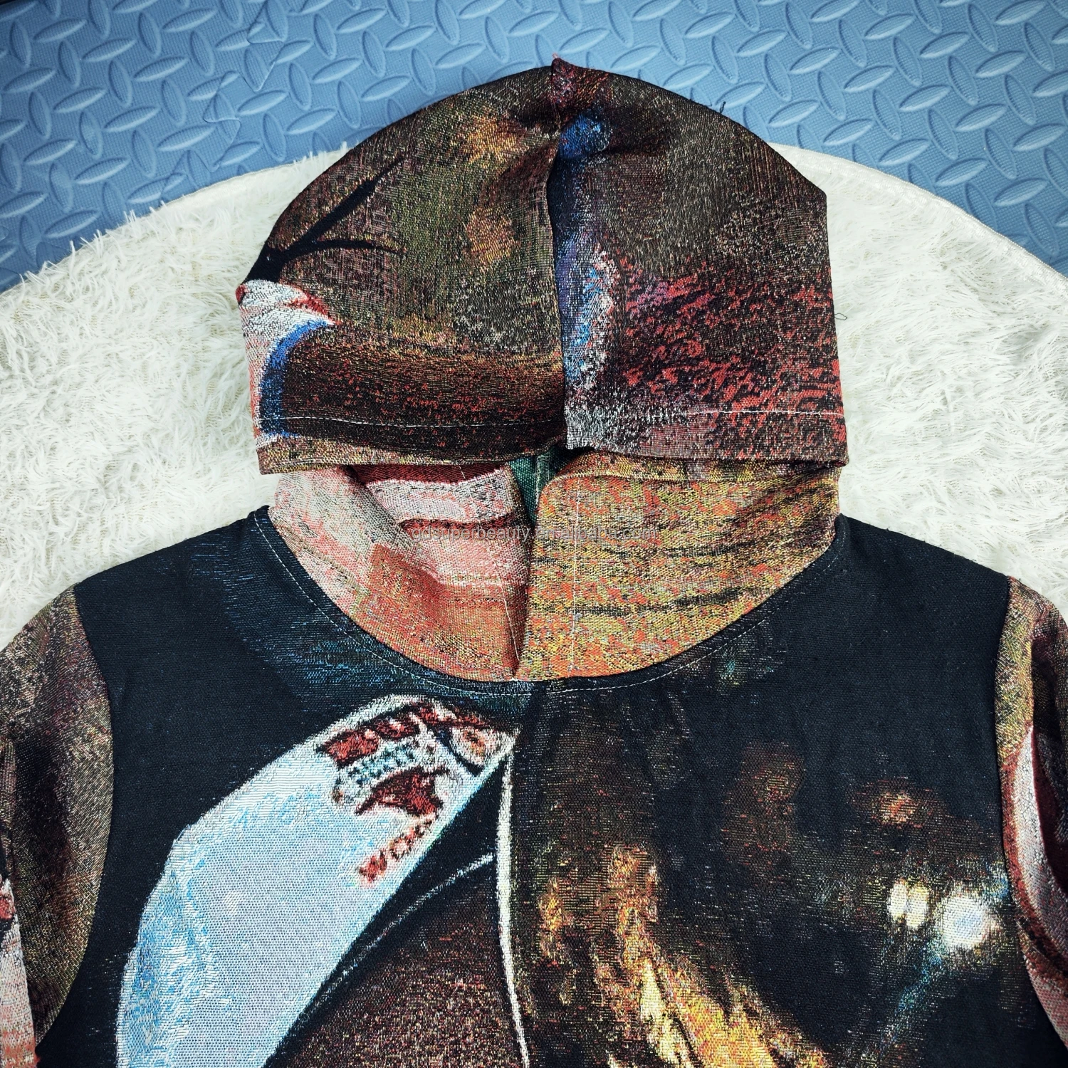 Quick Customize Oem Odm Tapestry Hoodie Custom Crew Neck Pullovers