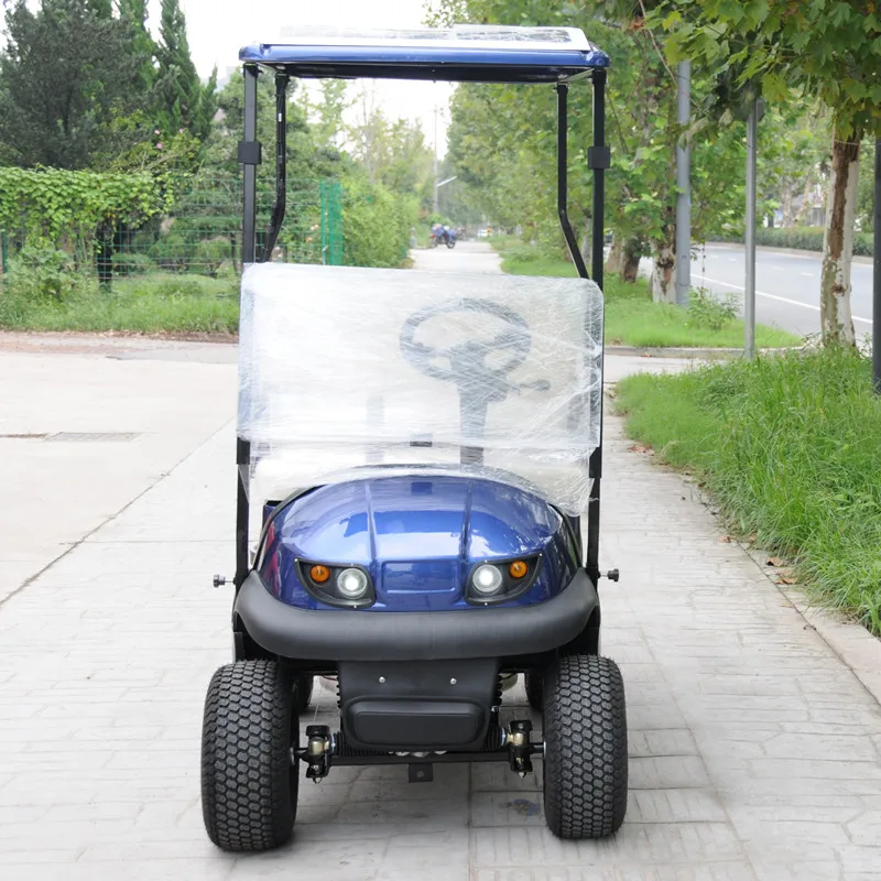 Новая китайская электрическая четырехместная тележка для гольфа SS - BTB с большими колесами уличная легкая в движении