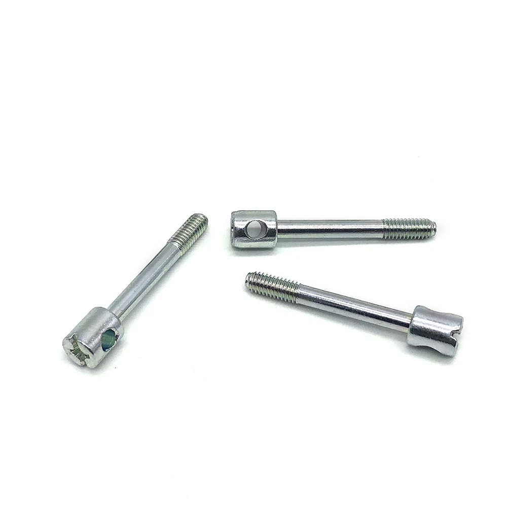 Tornillos de sellado M5 M6, pernos, toma cruzada, instrumentos, tornillo de agujero de sello de perno DIN404
